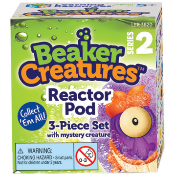 STEM, Science Toy Details about   Learning Resources Beaker Creatures Reactor Pod Homeschool 